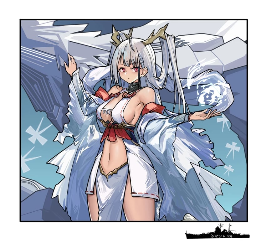 shimanto (azur lane and 1 more) drawn by kuroinu9