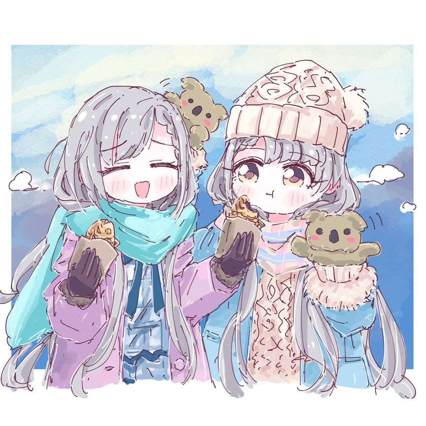hisakawa hayate and hisakawa nagi (idolmaster and 2 more) drawn by sushi_(_08271129_)