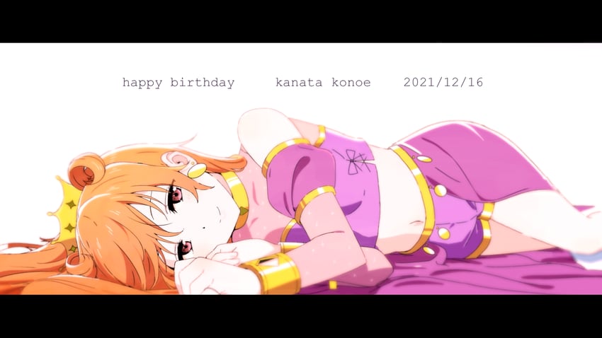 konoe kanata (love live! and 1 more) drawn by yokota_takumi