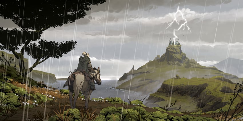geralt of rivia (the witcher) drawn by lorenzo_lanfranconi