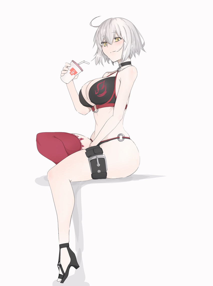 jeanne d'arc alter (fate and 1 more) drawn by ri_o_ne_su