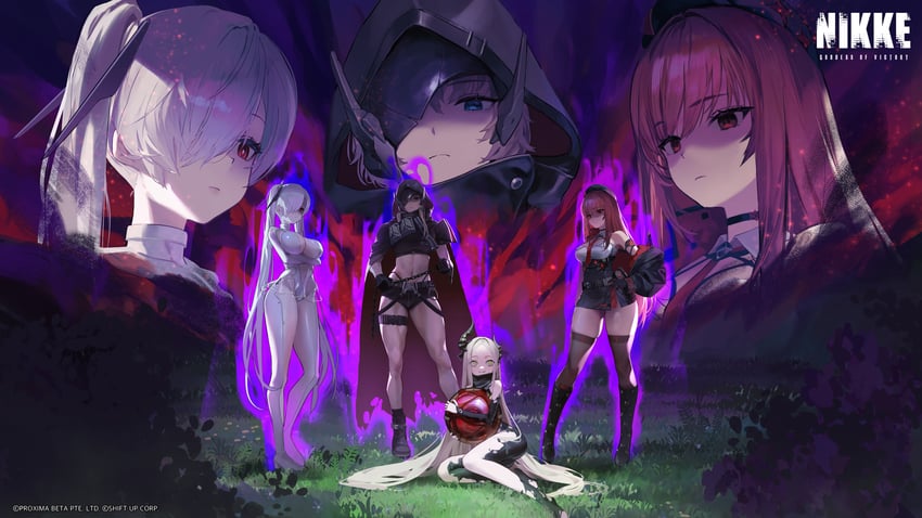 rapi, cinderella, grave, and leviathan (goddess of victory: nikke)