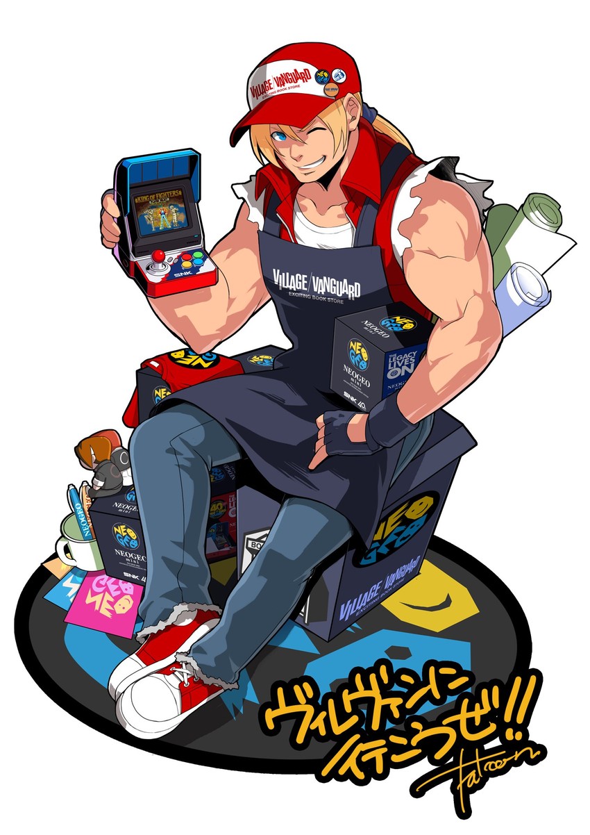 terry bogard, yagami iori, kusanagi kyou, andy bogard, and ...