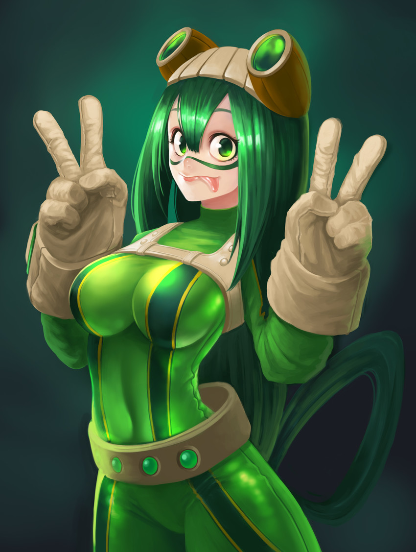 asui tsuyu (boku no hero academia) drawn by yuudokou_shounen