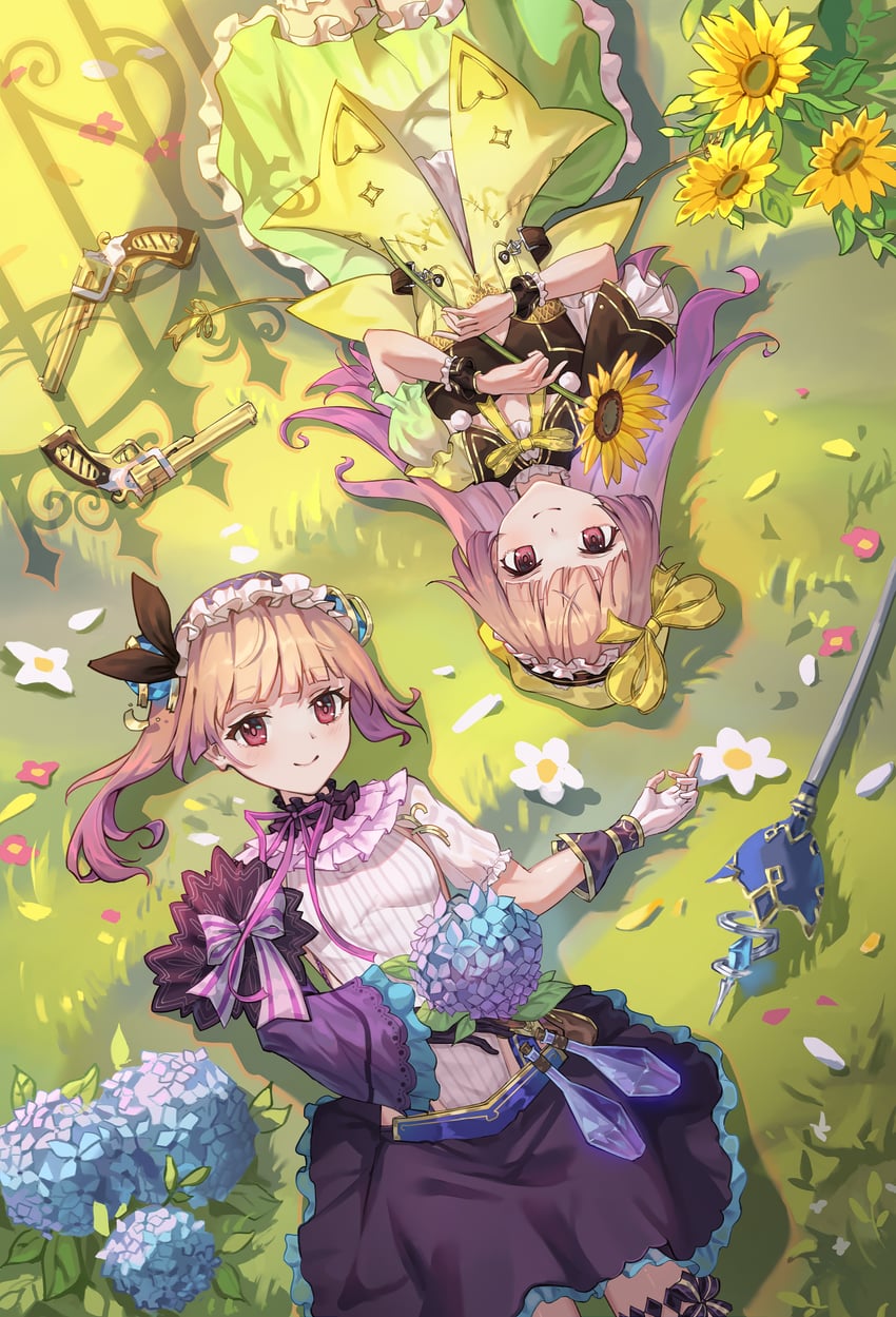 suelle malen and lydie malen (atelier and 1 more) drawn by al_guang