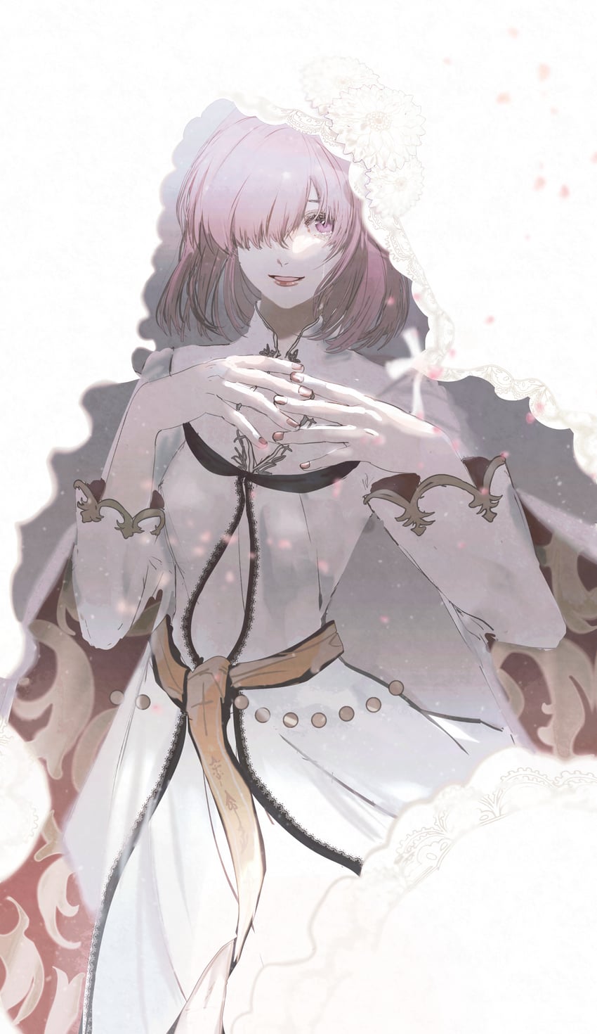 mash kyrielight (fate and 1 more) drawn by f3000_kiara