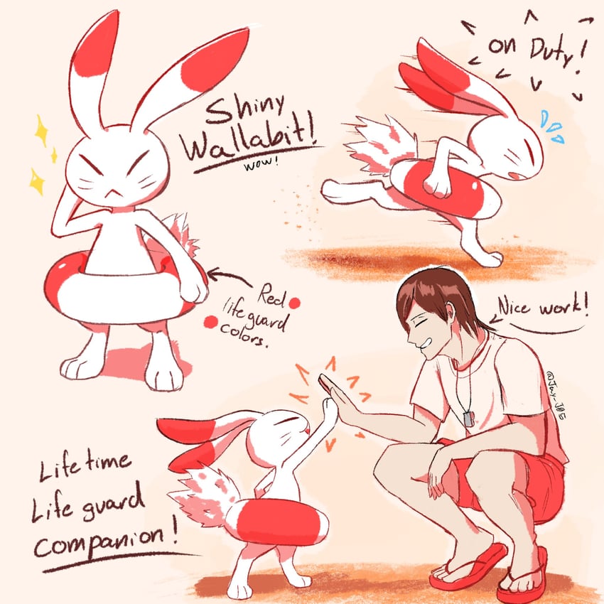 warabbit (pokemon and 1 more) drawn by jay_j05
