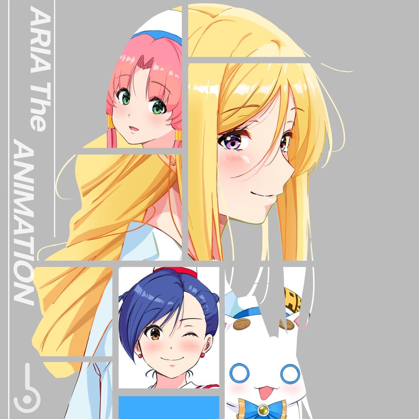aika granzchesta, aria pokoteng, and alicia florence (aria) drawn by andanden