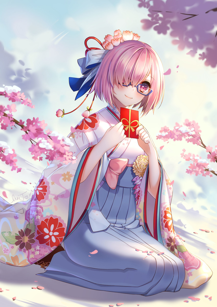 mash kyrielight (fate and 1 more) drawn by mei_jiang_jiang