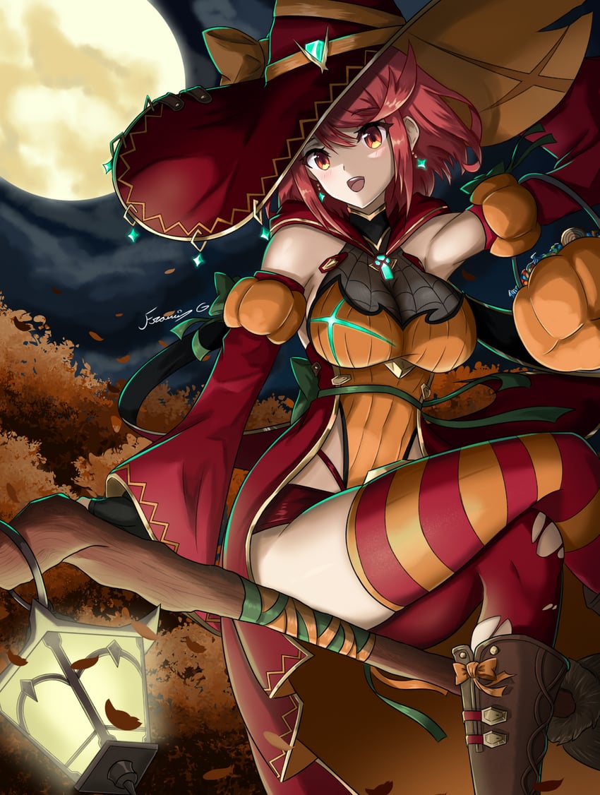 pyra (xenoblade chronicles and 1 more) drawn by fgsketch