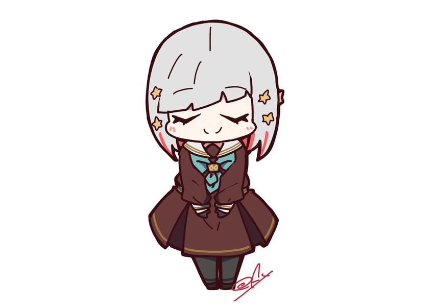 yugiri tsuzuri (love live! and 1 more) drawn by oofushi_ao