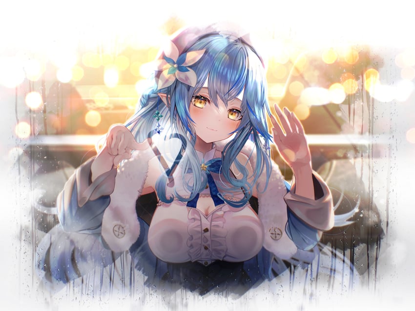 yukihana lamy (hololive) drawn by fugutai_ten