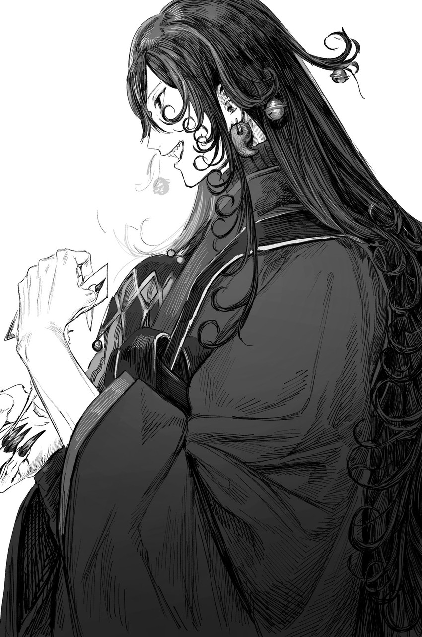 ashiya douman (fate and 1 more) drawn by qmiqun