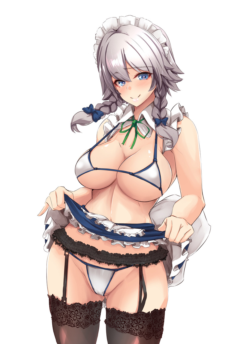 izayoi sakuya (touhou) drawn by yukito_(dreamrider)