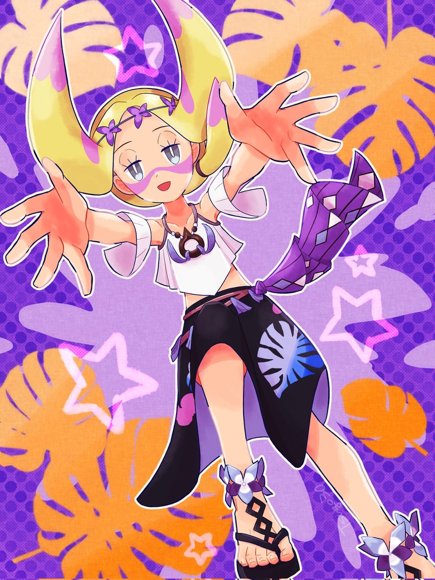 mina (pokemon and 1 more) drawn by tsugomori_(sprn303)
