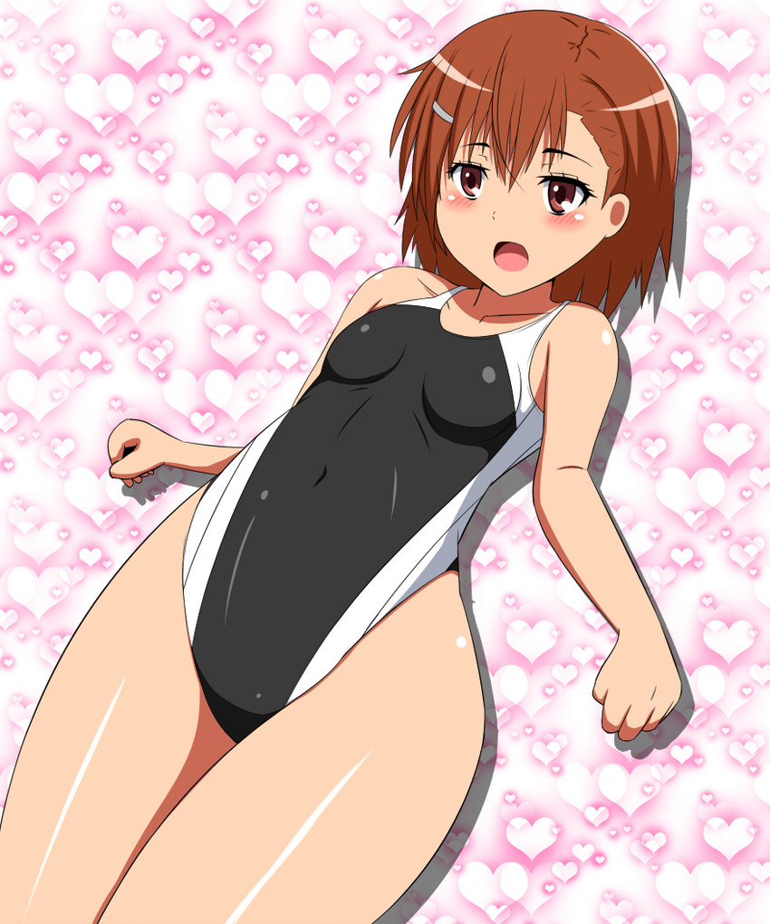 misaka mikoto (toaru majutsu no index and 1 more) drawn by marupuni