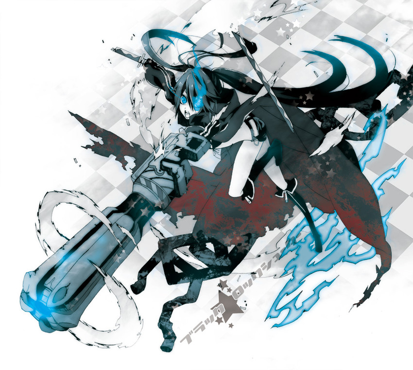 black rock shooter (black rock shooter) drawn by sena_(mineruba)