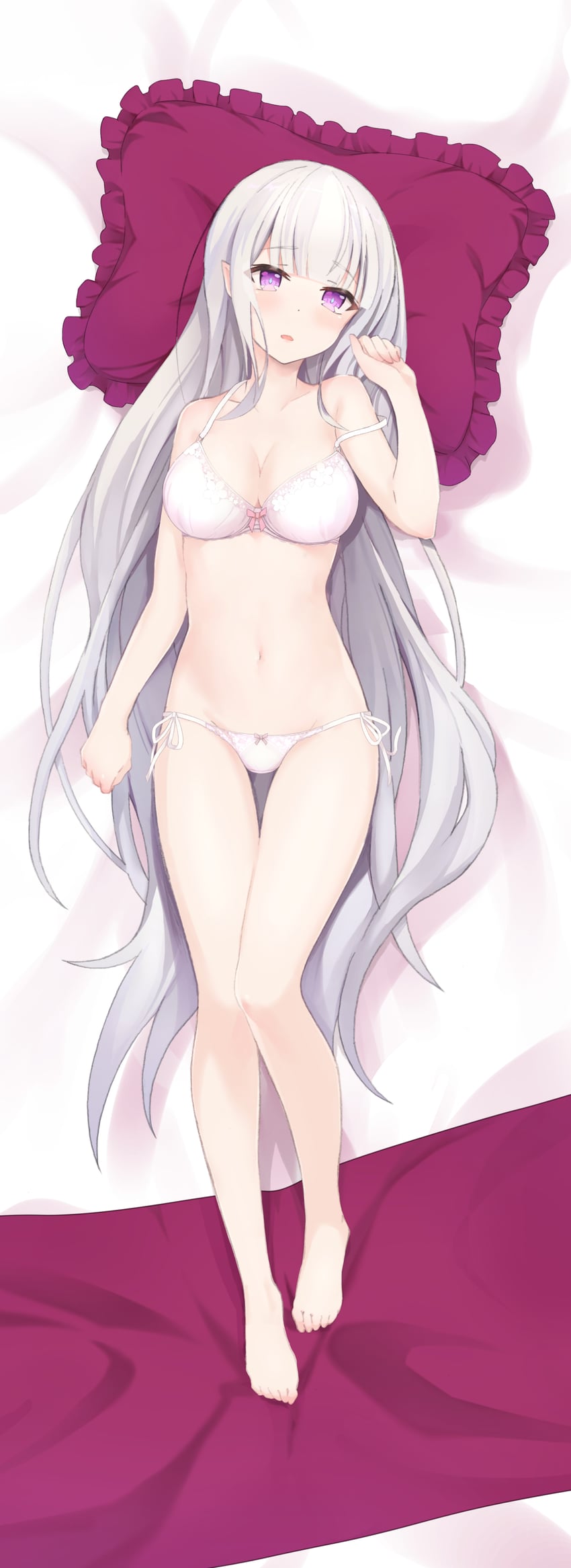 emilia (re:zero kara hajimeru isekai seikatsu) drawn by echiru39