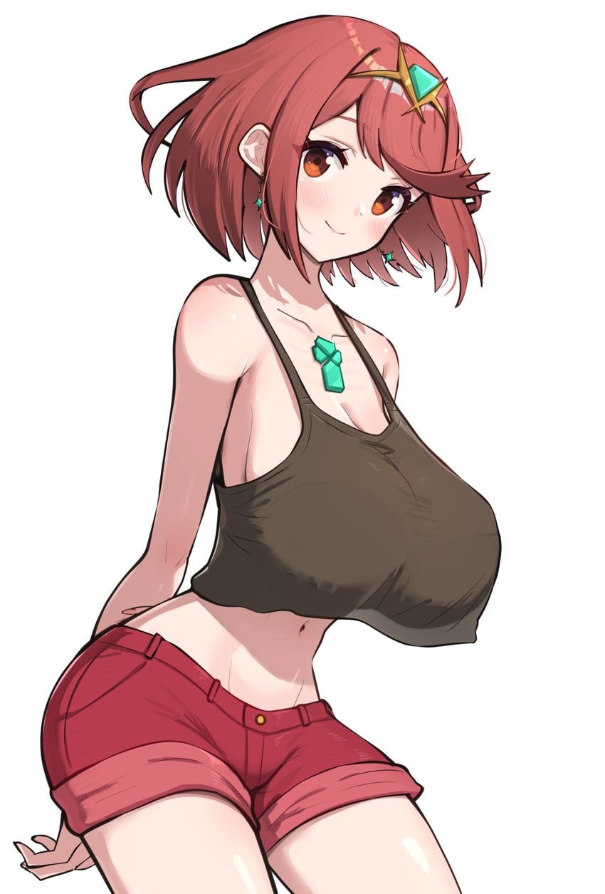 pyra (xenoblade chronicles and 1 more) drawn by gonzarez