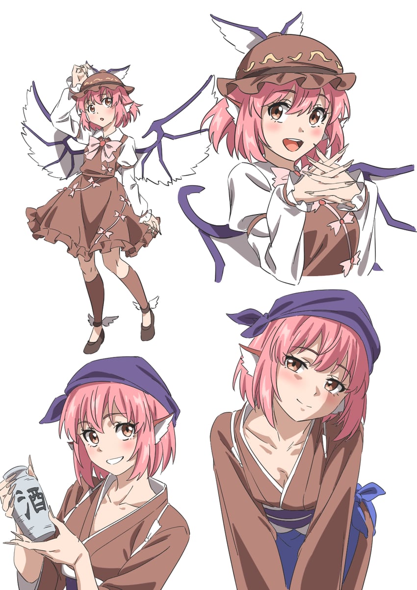 mystia lorelei and okamisty (touhou) drawn by gyouza_(mhea5724)