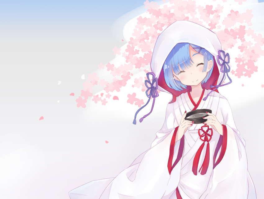 rem (re:zero kara hajimeru isekai seikatsu) drawn by tentou_mushi