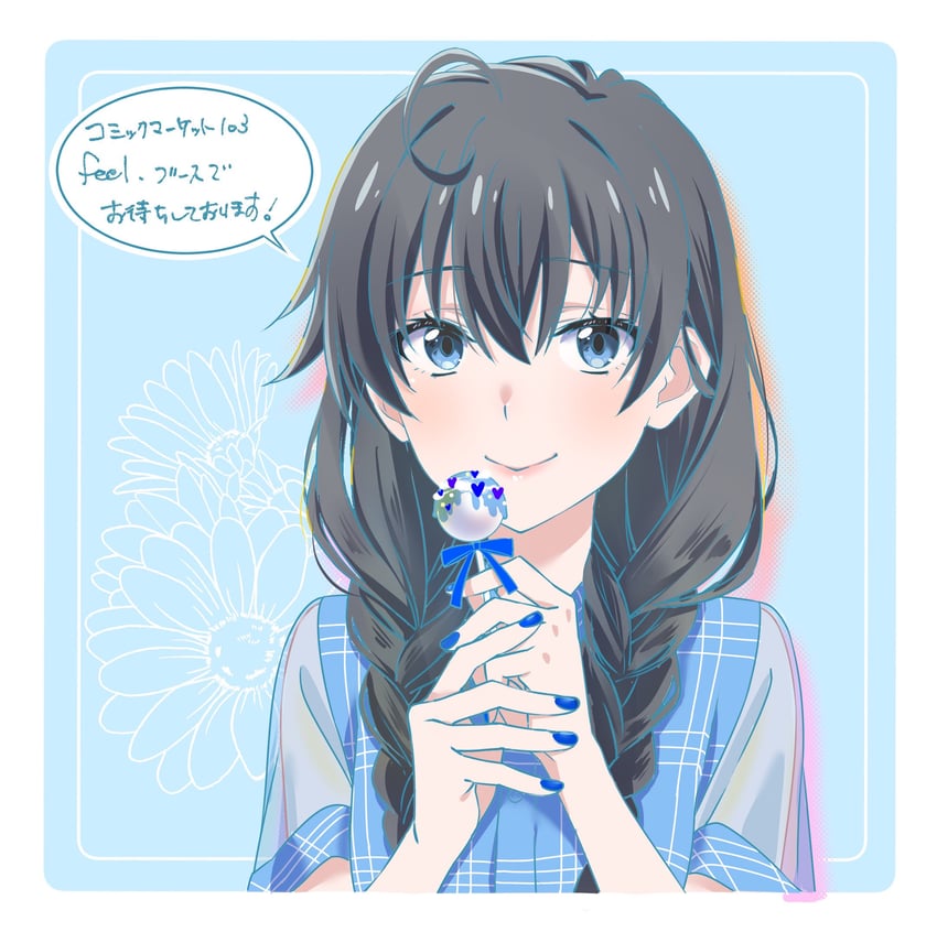 yukinoshita yukino (yahari ore no seishun lovecome wa machigatteiru.) drawn by yanagikawa_saki