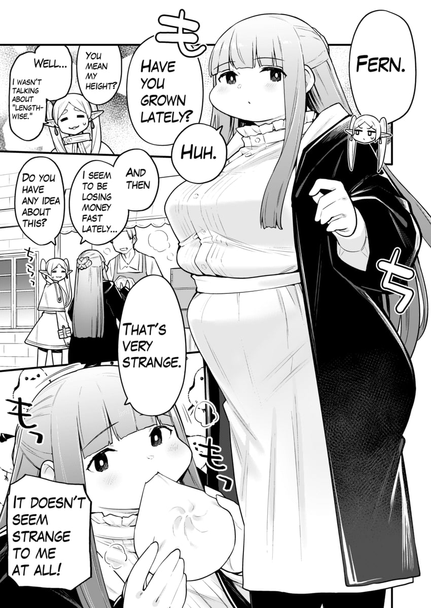 frieren and fern (sousou no frieren) drawn by fusa_(starless2323)