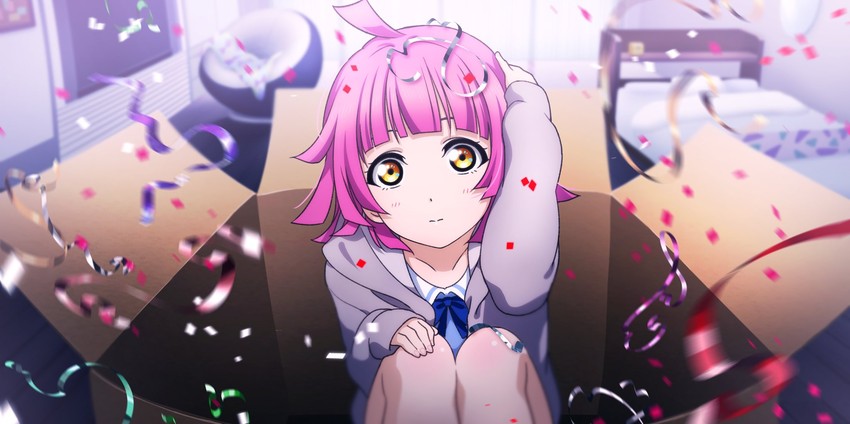 tennoji rina (love live! and 1 more) drawn by kougi_hiroshi