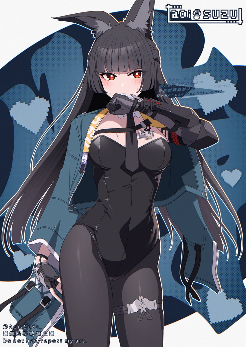 hoshimi miyabi (zenless zone zero) drawn by aoi_suzu