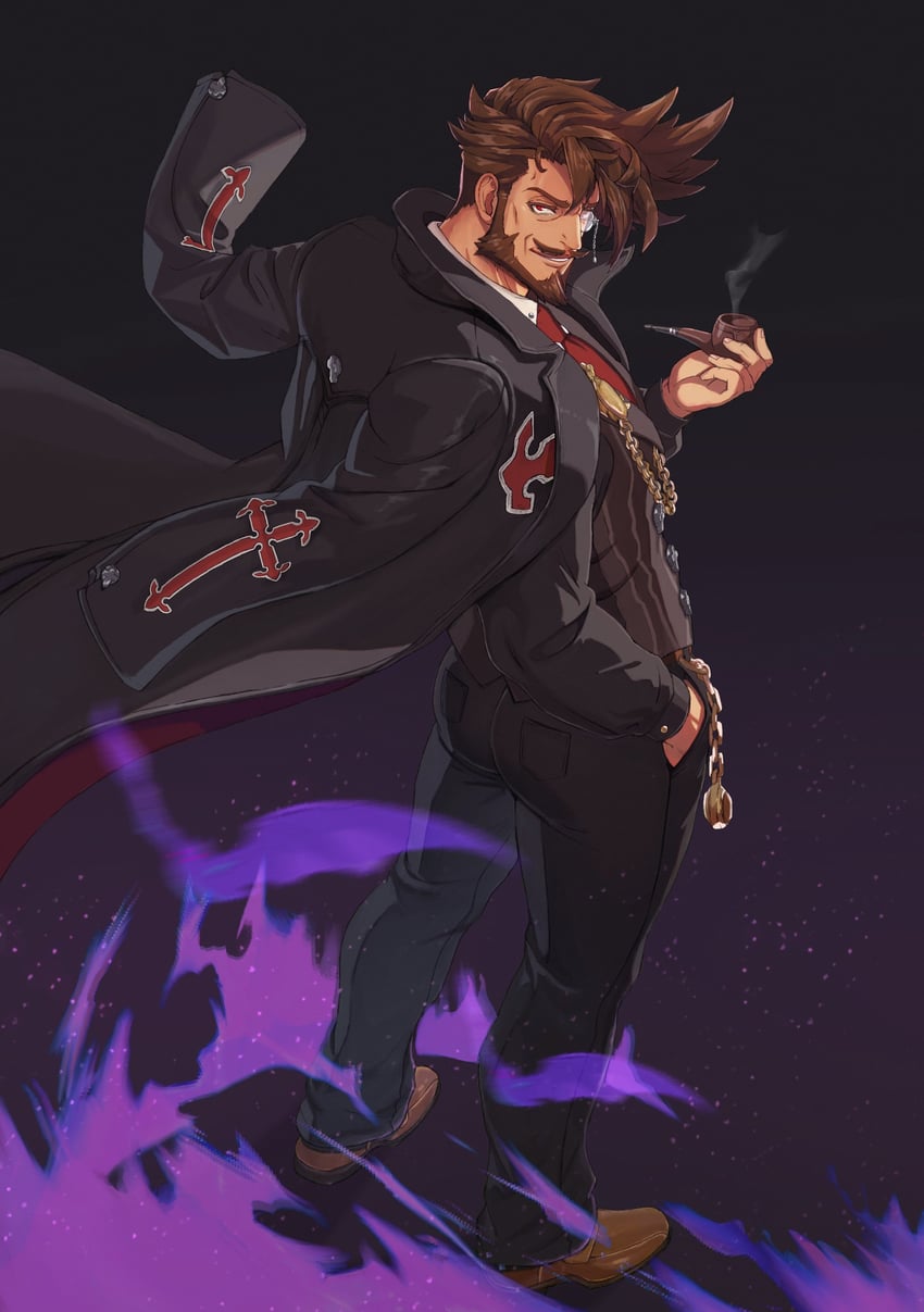 slayer (guilty gear and 1 more) drawn by ponju_art