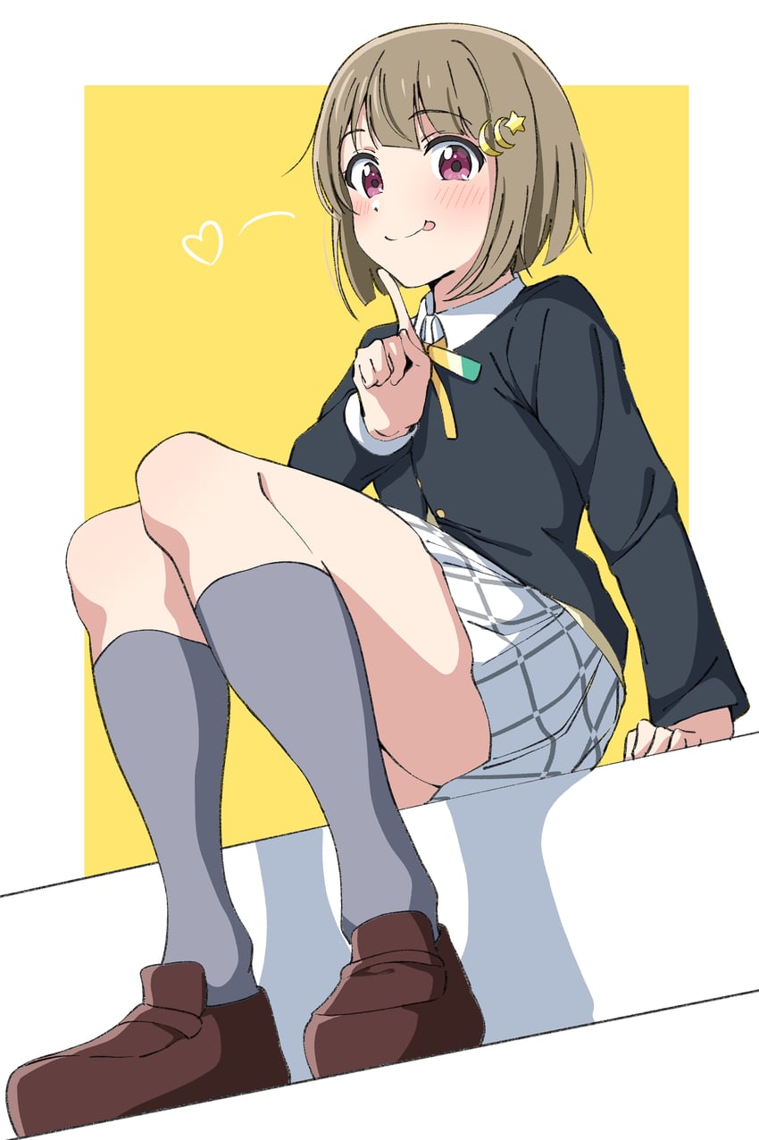 nakasu kasumi (love live! and 1 more) drawn by uchuu_no_mozuku