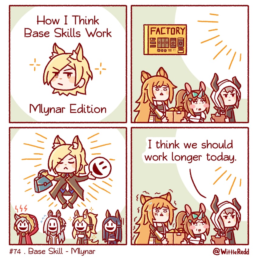 ceobe, nearl, projekt red, mlynar, dobermann, and 3 more (arknights) drawn by wittle_red