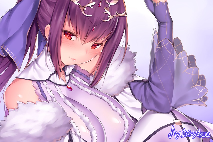 scathach and scathach skadi (fate and 1 more) drawn by ayuteisyoku