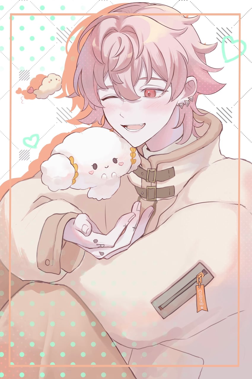 rokuta, cogimyun, and ebifurai (sanrio and 1 more) drawn by miya_(38magical)