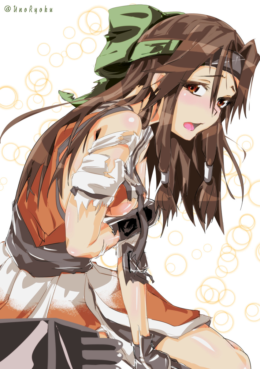 jintsuu and jintsuu kai ni (kantai collection) drawn by uno_ryoku