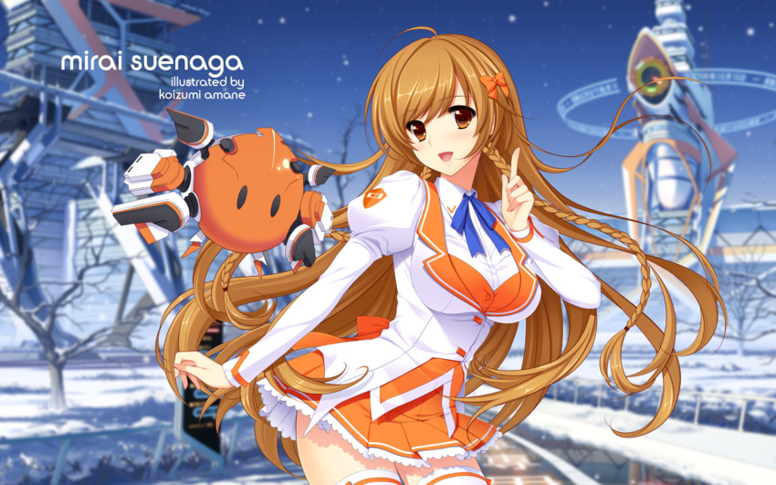 suenaga mirai and retrokyu (culture japan) drawn by koizumi_amane