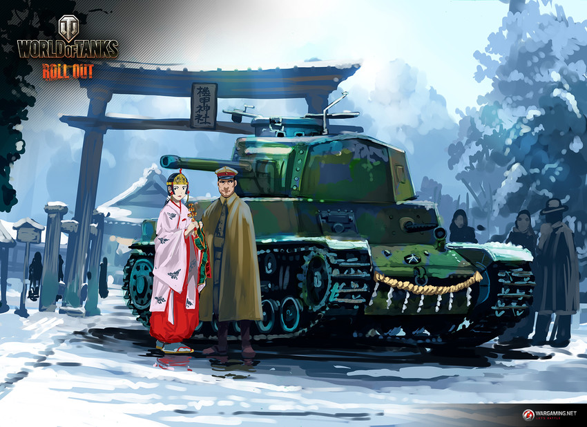 world of tanks and 1 more drawn by nogami_takeshi