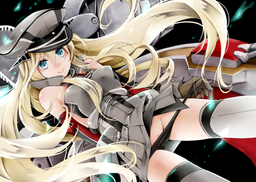 bismarck (kantai collection) drawn by akatsuki_hijiri