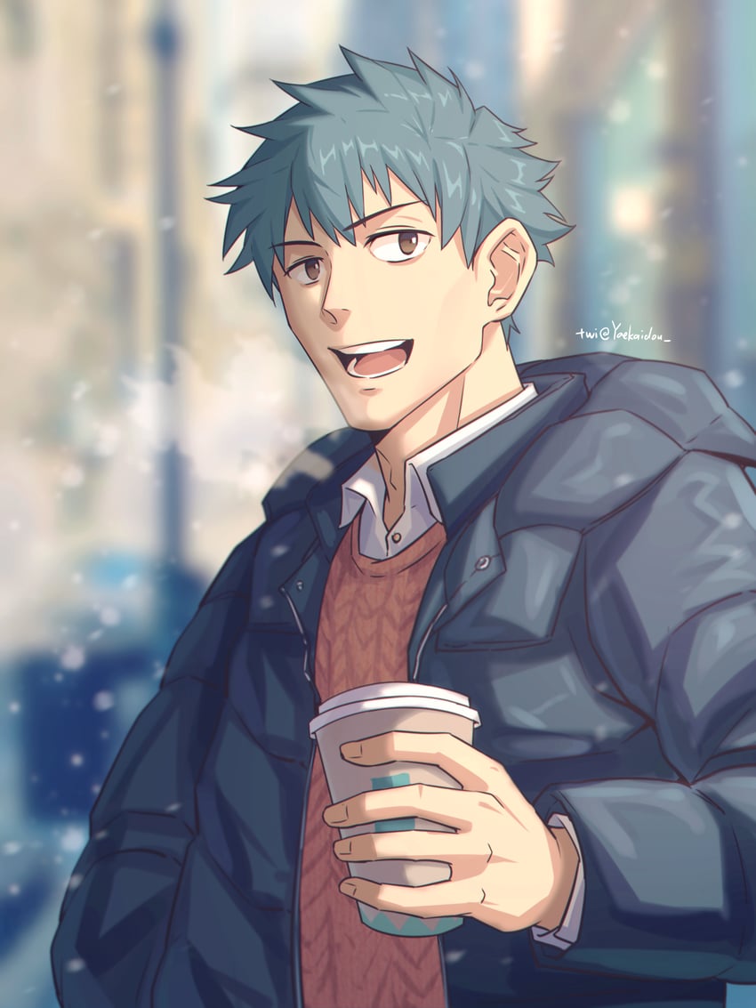 saitou hajime (fate and 1 more) drawn by yaekaidou
