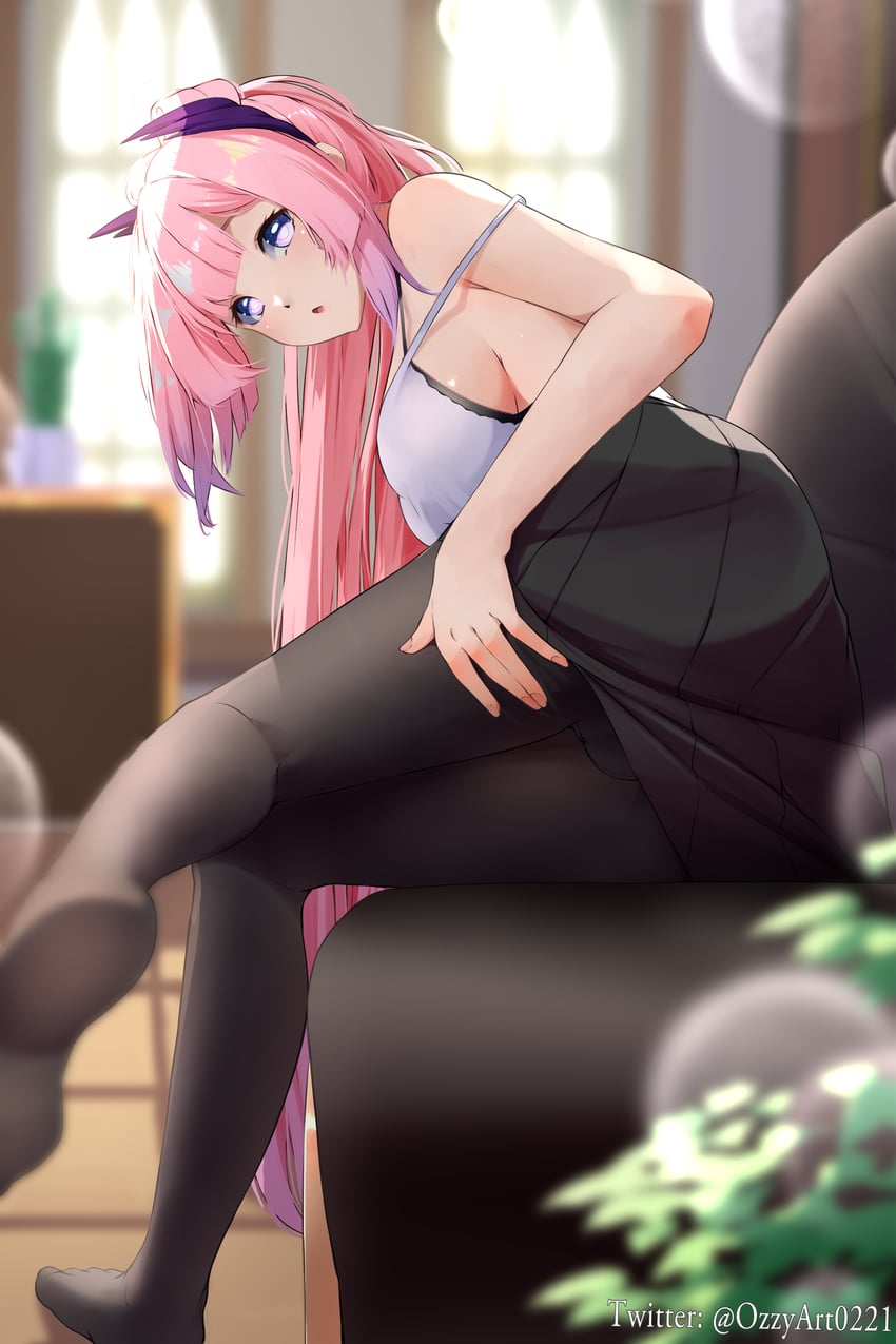 sangonomiya kokomi (genshin impact) drawn by ozzyart_0221