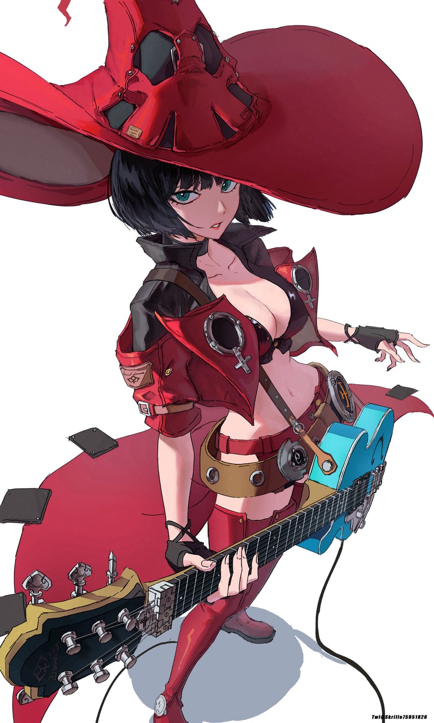 i-no (guilty gear and 1 more) drawn by skrillex_li