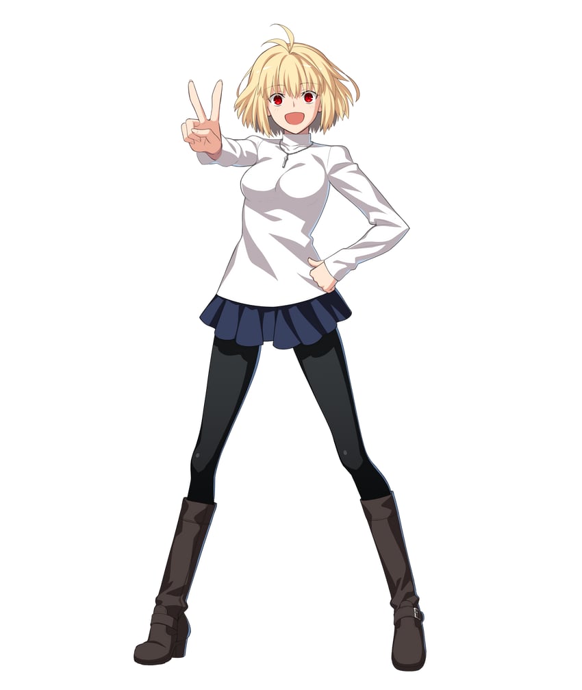 arcueid brunestud (tsukihime and 2 more) drawn by takeuchi_takashi