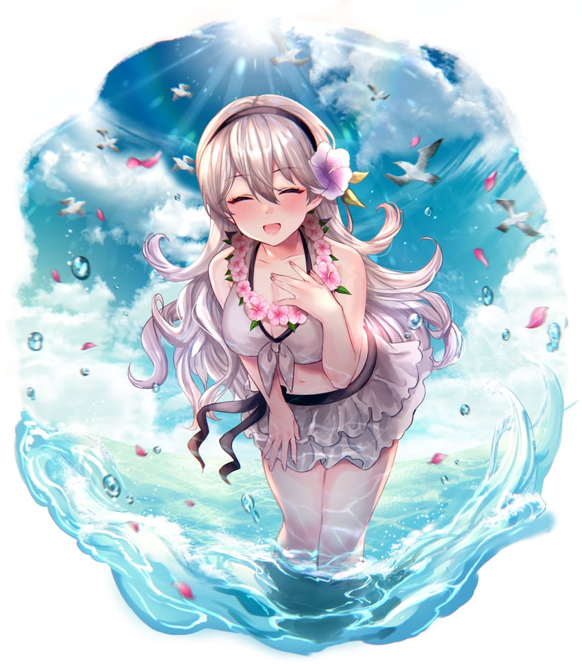 female corrin (fire emblem and 1 more) drawn by asada_sadao