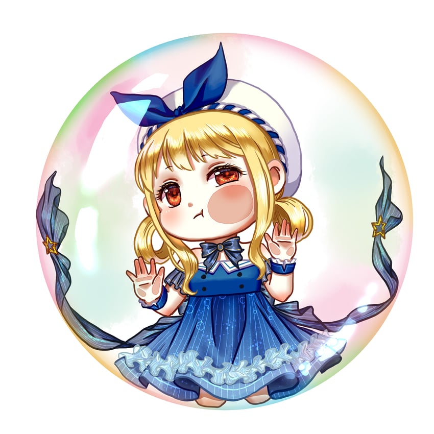 nikki and bubbly voyage (nikki and 1 more) drawn by qingniaoyi