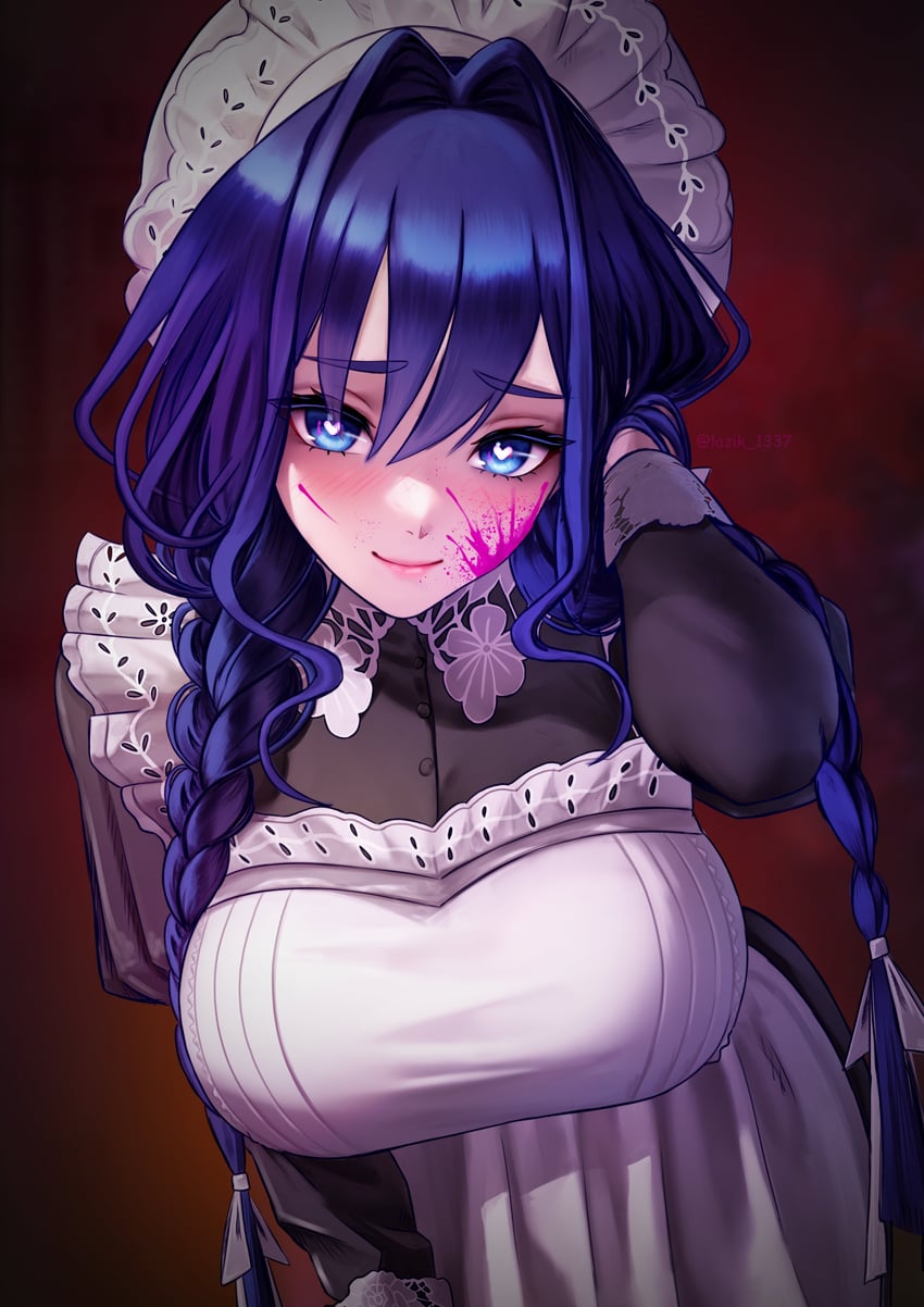 ouro kronii (hololive and 1 more) drawn by lazik_1337