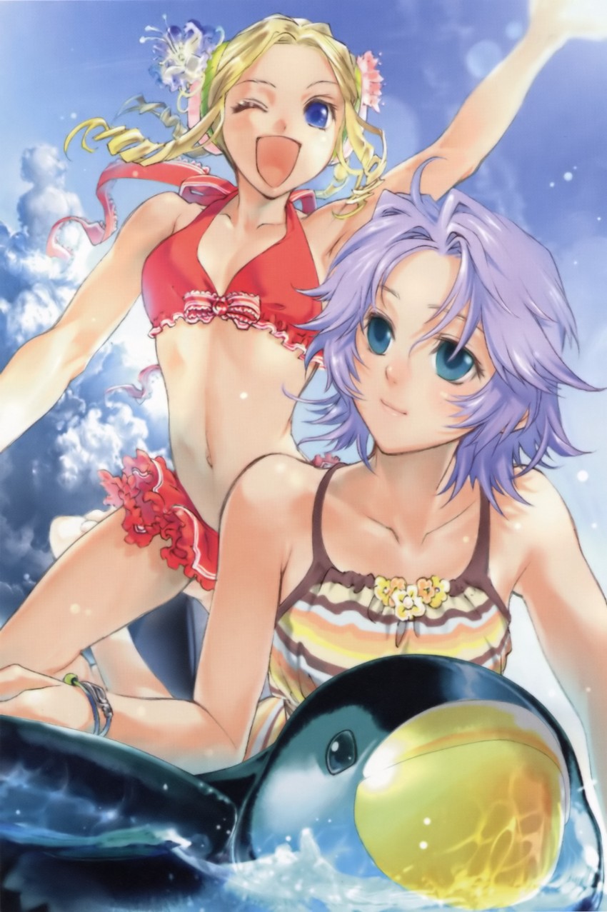 latooni subota and shine hausen (super robot wars and 1 more) drawn by ichimura_yuu
