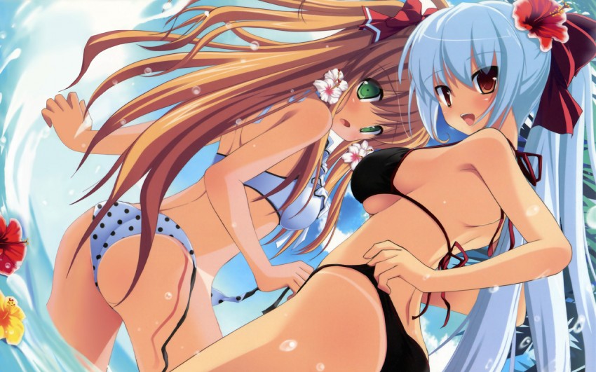 ouhama yukino and irina vladimirovna putina (osananajimi wa daitouryou) drawn by nimura_yuuji