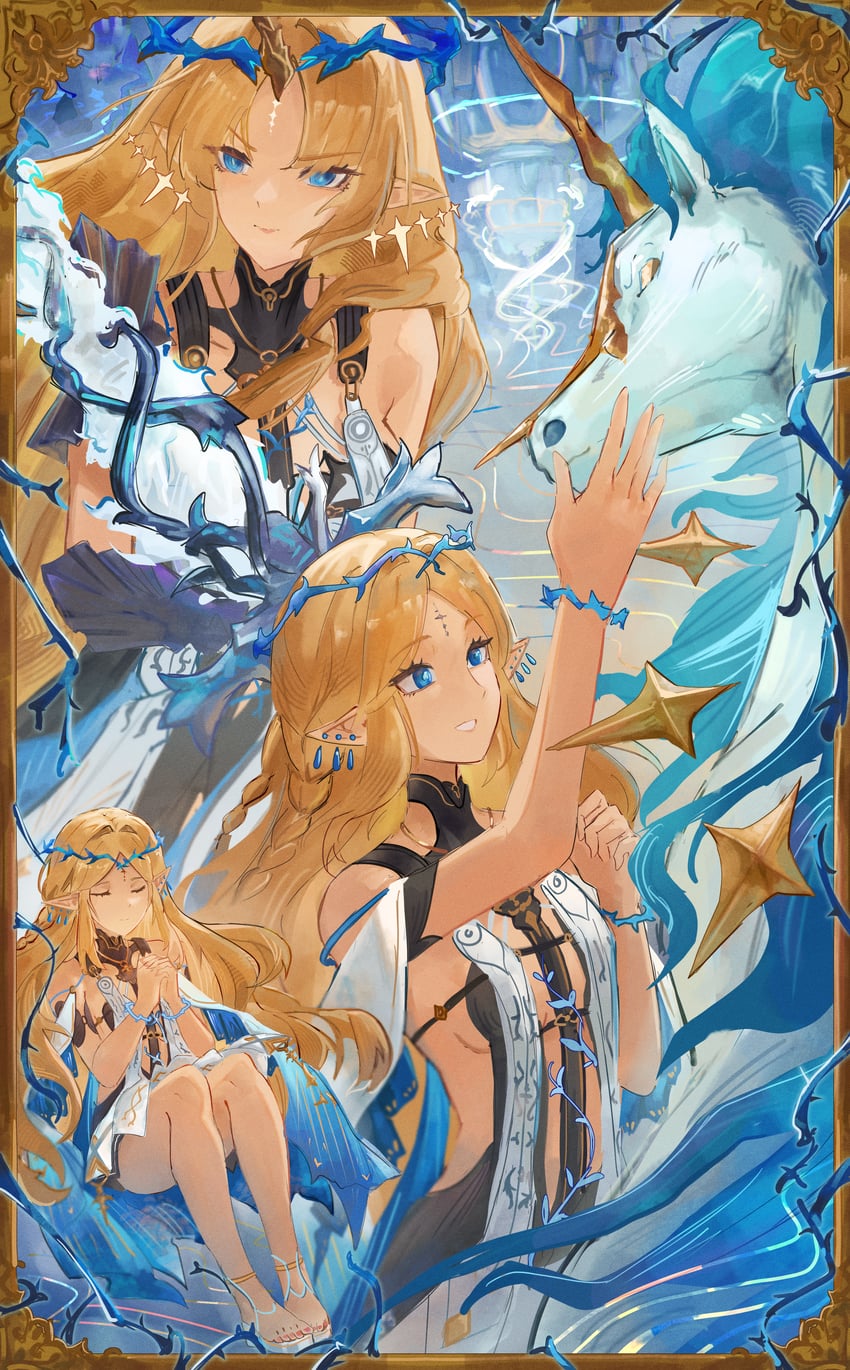 cartethyia, fleurdelys, and imperator (wuthering waves) drawn by saltyz