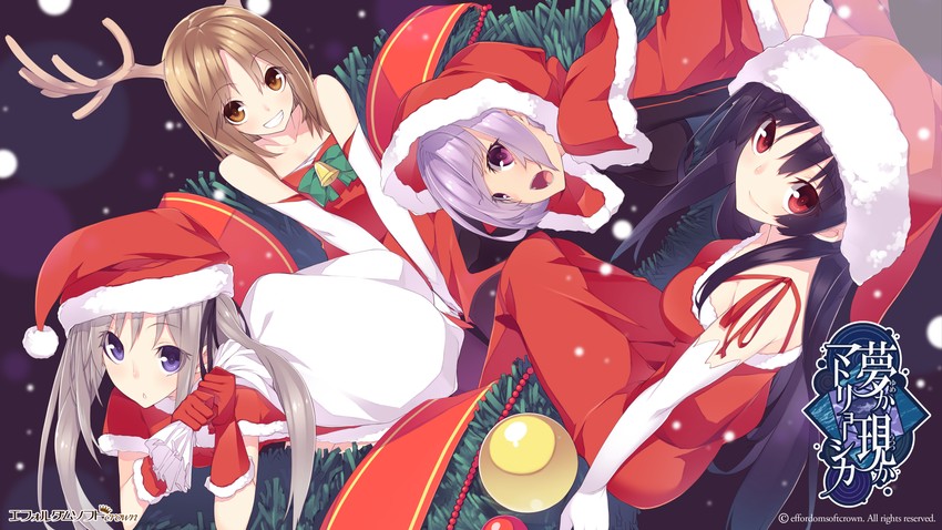 yagiura nagi, wadamori isuka, mukunoki shiori, and houri miyako (yume ka utsutsu ka matryoshka) drawn by senmu_(senmudayo)