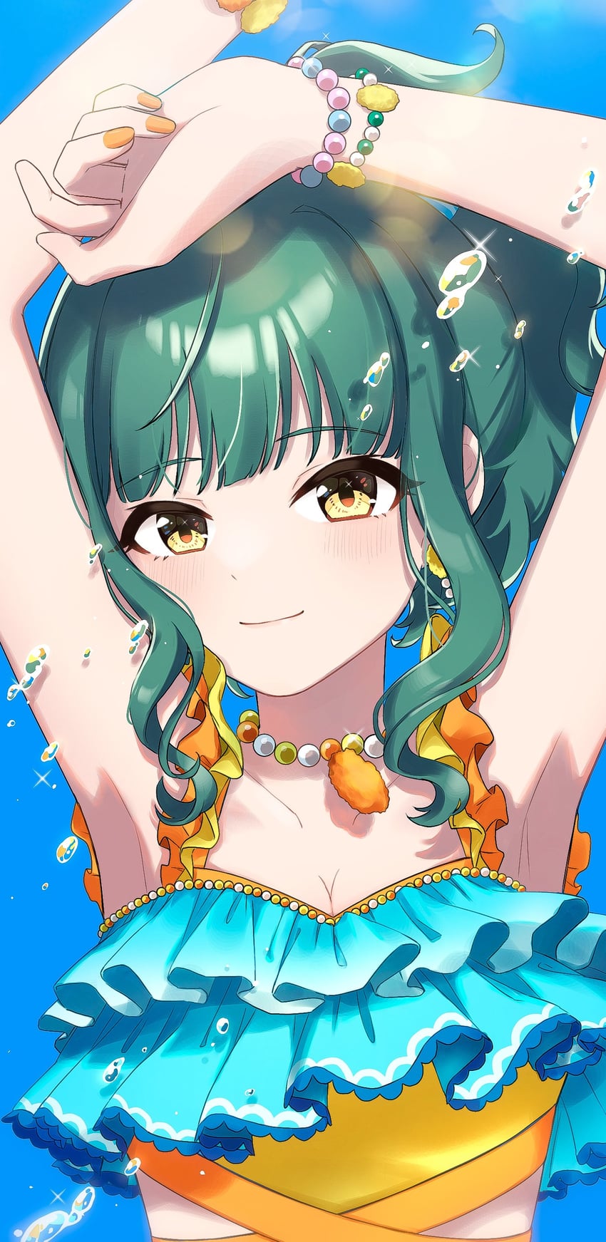 fujii tomo (idolmaster and 2 more) drawn by hikaru(hkr_mm7)